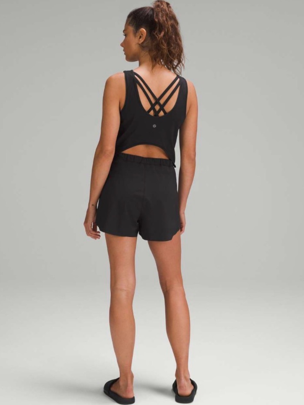 Lululemon Open-Back Running Romper 3" - Picture 2 of 7